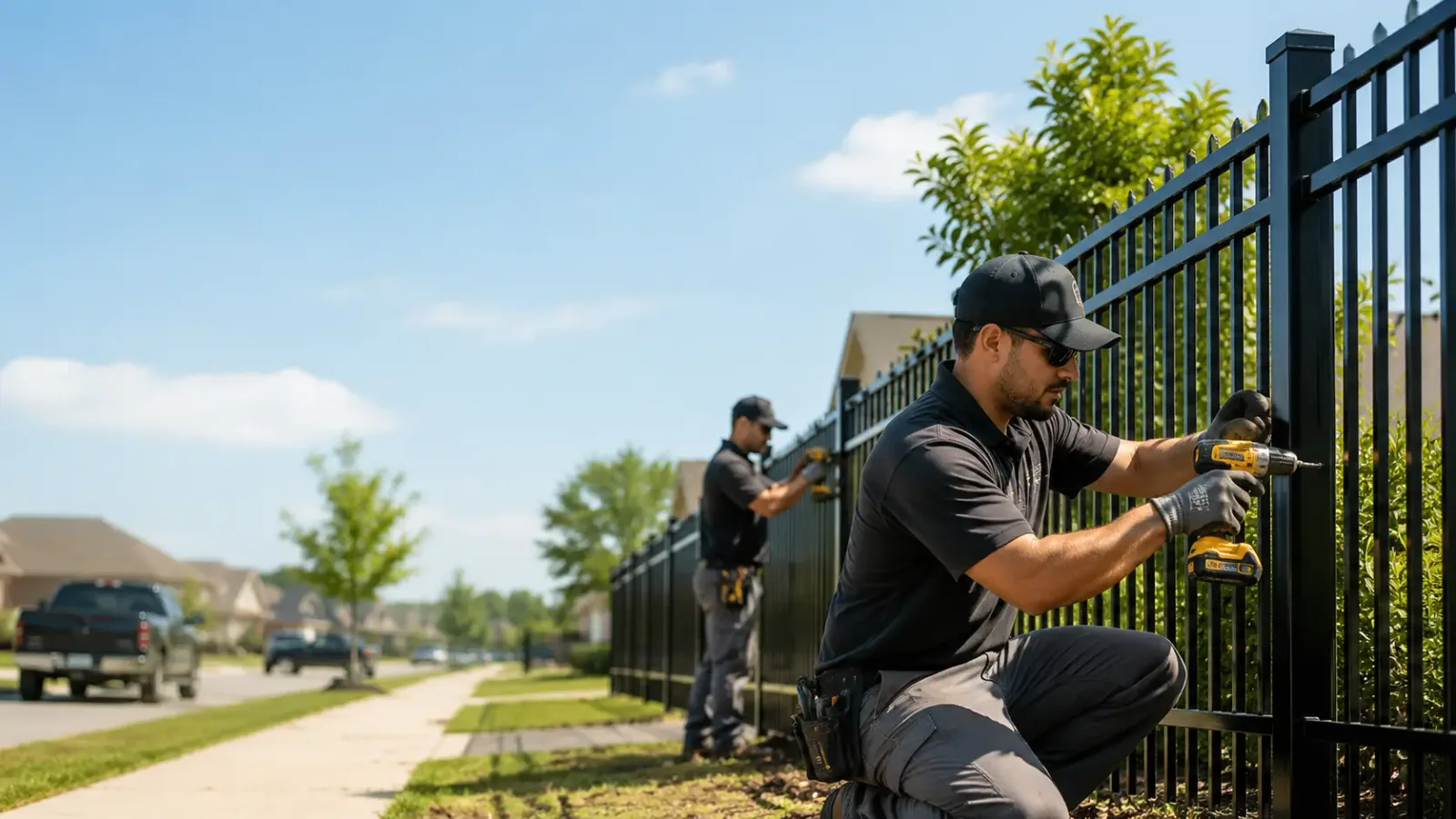 Metal Fence Installation in Oyster Bay, NY